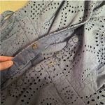 Jonathan Simkhai Blue Belted Eyelet Jumpsuit Size 0 Photo 8