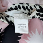 Anthropologie Troubadour Pink And Black Starburst Retro Silk Blend Dress Sz 2 Photo 9