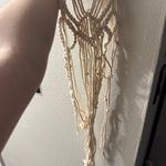 Macrame Headpiece Bridal Wedding Event Boho Handmade Photo 1