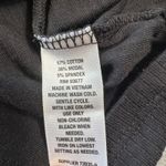 ANA A New Approach Top XL Women's Black Ribbed Knit Square Neck Short Sleeve NWT Photo 5