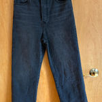 Levi's  Ribcage Straight Ankle Jeans Charcoal Grey Size 30 Photo 0