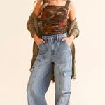 Hidden Jeans  Nori Wide Leg Cargo Jean  Photo 0