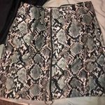 Honey Punch Snake Skin Skirt  Photo 0