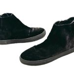 ZARA Velvet Ankle boot High Top Sneakers Photo 1