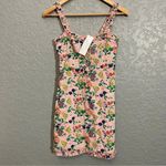 Urban Outfitters NWT Robin Lace Up Pink Mini Dress Size Small Photo 9