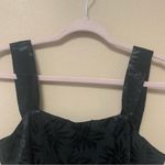 Sabina Musayev Burgundy Jacquard Crop Top Black Size XS Photo 5