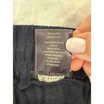 Ann Taylor Mid Rise Drawstring Pull On Sweatpants Linen Black Women's Medium Photo 5