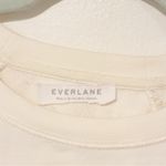 Everlane  Women's White 100% Human Long Sleeve Crewneck Sweatshirt Photo 2
