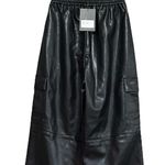 NICHOLAS Edwina Faux Leather Cargo Pants, Black, 0 (US) Black Photo 8