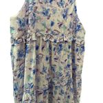 Storia  Kerri Flowy Ruffled Tiered Maxi in Blue Florals‎ Size Large Photo 4