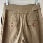 Classiques Entier Sz 2 Trousers Pants Tapered Leg High Rise Pockets Belted Photo 5