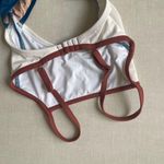 Madewell Unlined Second Wave Structured One-Piece Swimsuit in Colorblock Photo 4