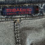 Tribal Blue Jean Jacket Classic Stretch Denim Classic Fit. Size 12 Photo 8