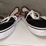 Vans  Black Canvas with Embroidery Unisex Skateboard Sneakers Photo 4