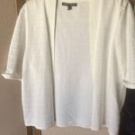 Cable & Gauge  Classic White Knit cardigan xl Photo 0