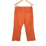Anthropologie ‎ Paperboy Orange Straight Leg Stretch Casual Chino Capri Pants 6 Photo 7