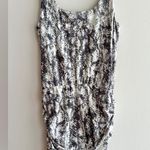 Tart Cinched Bubble Skirt Mini Dress, Alligator/Crocodile Print, Size Small Photo 9