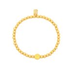 Pura Vida  Happy Face Beaded Bracelet Photo 1