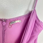 House Of CB  Loren Georgette Mermaid Gown in Pink Size Medium Photo 7