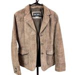 Me Jane  Women's Brown Leather Short Jacket Photo 0