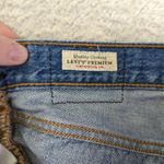 Levi's  Premium 501 Jean Shorts Distressed Denim Cutoffs Women's 28 Rigid‎ Button Photo 3