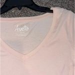 Aveto  Pink V-neck Top  Photo 1