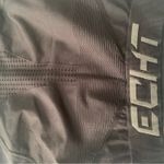 ECHT  women's medium crop black long sleeve work out top athletic gym lulu work o Photo 8