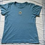 Blue Life Is Good T-Shirt Photo 0