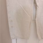 Liz Claiborne  Linen Blend Capri Pants in Light Khaki Photo 5