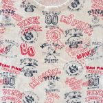 PINK - Victoria's Secret victoria’s secret PINK white y2k vintage 2000s sporty cheerleader print camisole tank top  Photo 4