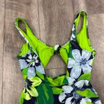 Aerie  Green Floral One Piece Swimsuit Photo 8