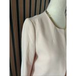 H&M long blazer light pink color size 4 work attire work blazer work outfit Photo 1
