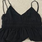 Cotton Candy LA  Black Top Crop Photo 0