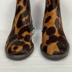 Louise et Cie Chelsea Boot Venda Embellished Heel Animal Print Calf Hair SZ 6.5 Photo 3