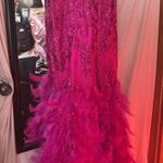 Fuchsia Pink Prom Dress Size 2 Photo 0