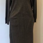 Merona  faux wrap sweater dress, L, gray Photo 2