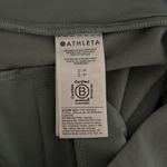 Athleta Pants Women 2 Petite Gray Sage Green Eastbound Straight Pant Athleisure Photo 7