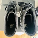 Sorel Joan of Arctic Waterproof Wedge III Lexie Lace-Up Bootie, Black, 10, NWT Photo 9