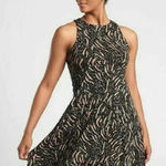Athleta Santorini Thera Abstract Print Athleisure Sleeveless Travel Dress Sz L Photo 0