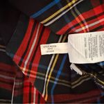 J.Crew Slim Stretch Perfect Shirt Stewart Tartan Plaid Size 4 Christmas Holiday Photo 5
