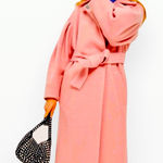 Top Shop Mutton Sleeve Coat Sz 2 Photo 0