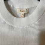 Peach Women’s Sexy Puff Long Sleeve White Top Size M Photo 11