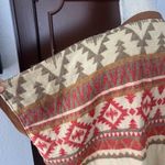 Rahab’s Rope Western Print Poncho Cardigan Photo 5
