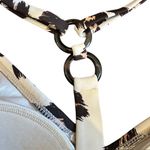 Kona Sol Kona‎ Sol Leopard Print One Piece Swimsuit Adjustable Ruched Sides Size L Photo 8