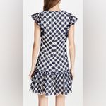 Shoshanna NWT  Kassia Mini Dress Navy Ivory Lace Size 10 Photo 3