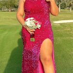 pink boutique prom dress sparkly  Photo 0