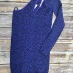 BCBGeneration Blue One Sleeve Dress Bodycon Cocktail Dress Photo 2