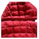 American Eagle Women's Puffer Vest With Removable Hood Red Size Medium Photo 9