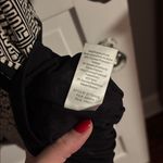 Hale Bob  Black and Cream Long Sleeve Dress Photo 3