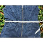 Universal Threads Universal Thread Tailored Blue Dark Wash Denim Sleeveless Jumpsuit Sz 10 Photo 6